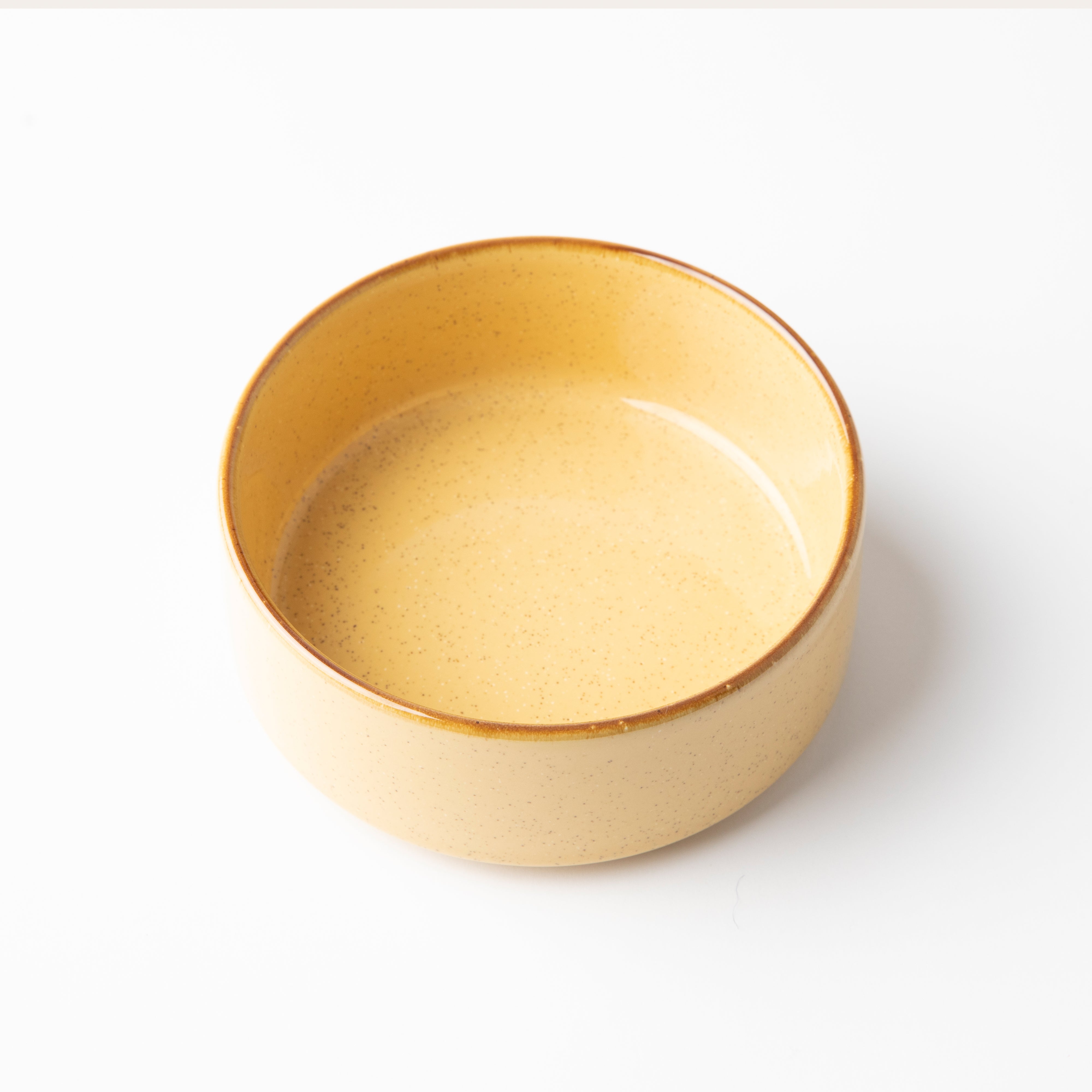 OMADA Flat Stackable Mustard Nibble Bowl