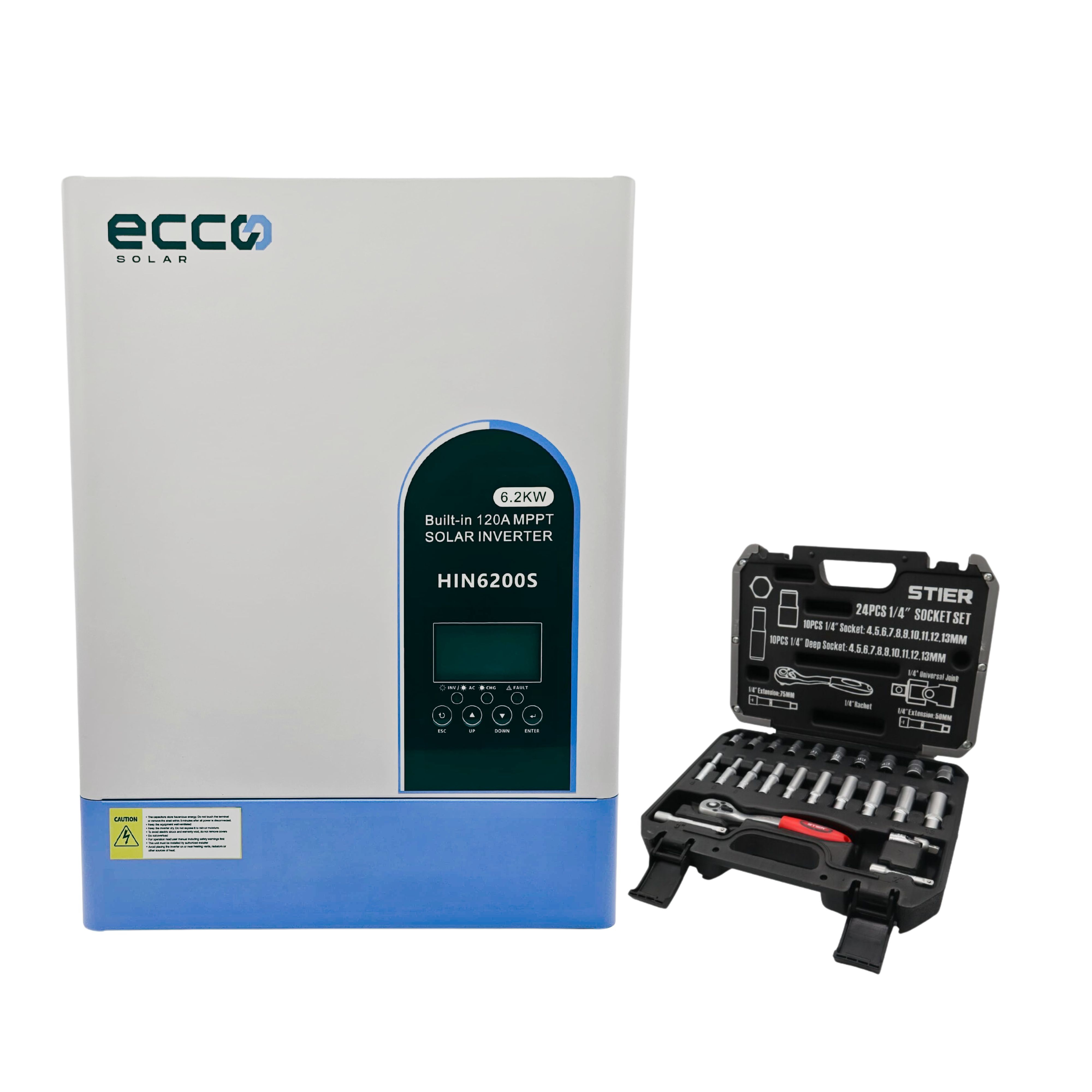 Ecco 6.2kw Inverter and Socket Set