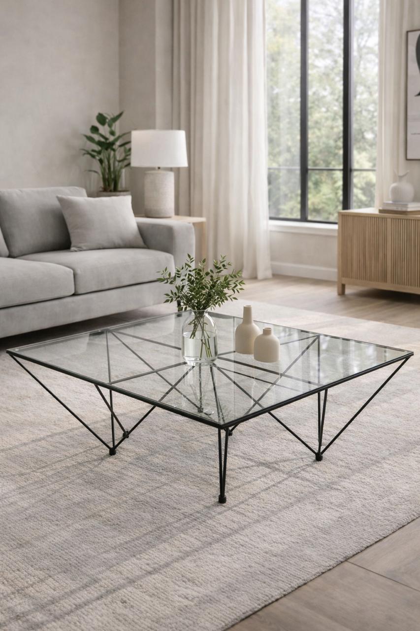 Plush “Ethereal” Geometric Table