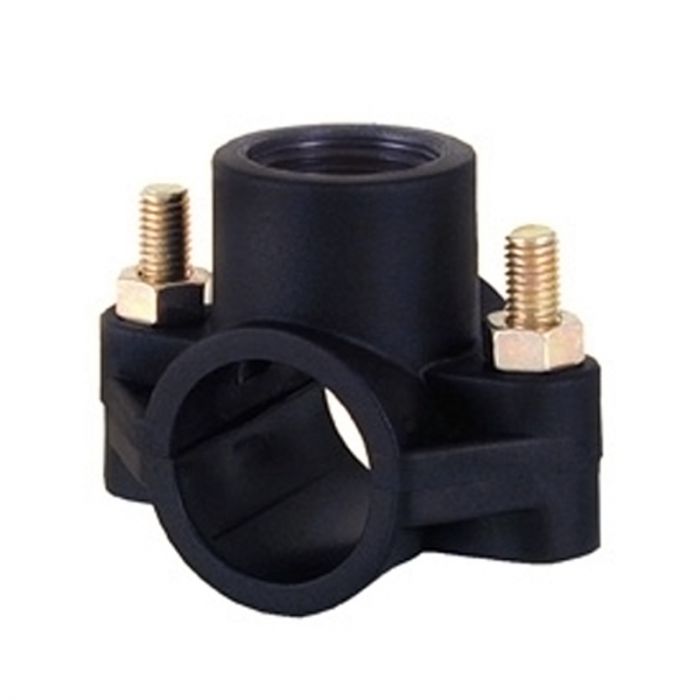 Saddle Compression Fitting - 50mm x 25mm - 3 Per Pack - Bulk Pack of 4