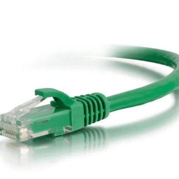 Acconet Cat6 Utp Flylead, 1 Meter, Straight, Stranded Cable, Moulded Boots And Plugs, Green