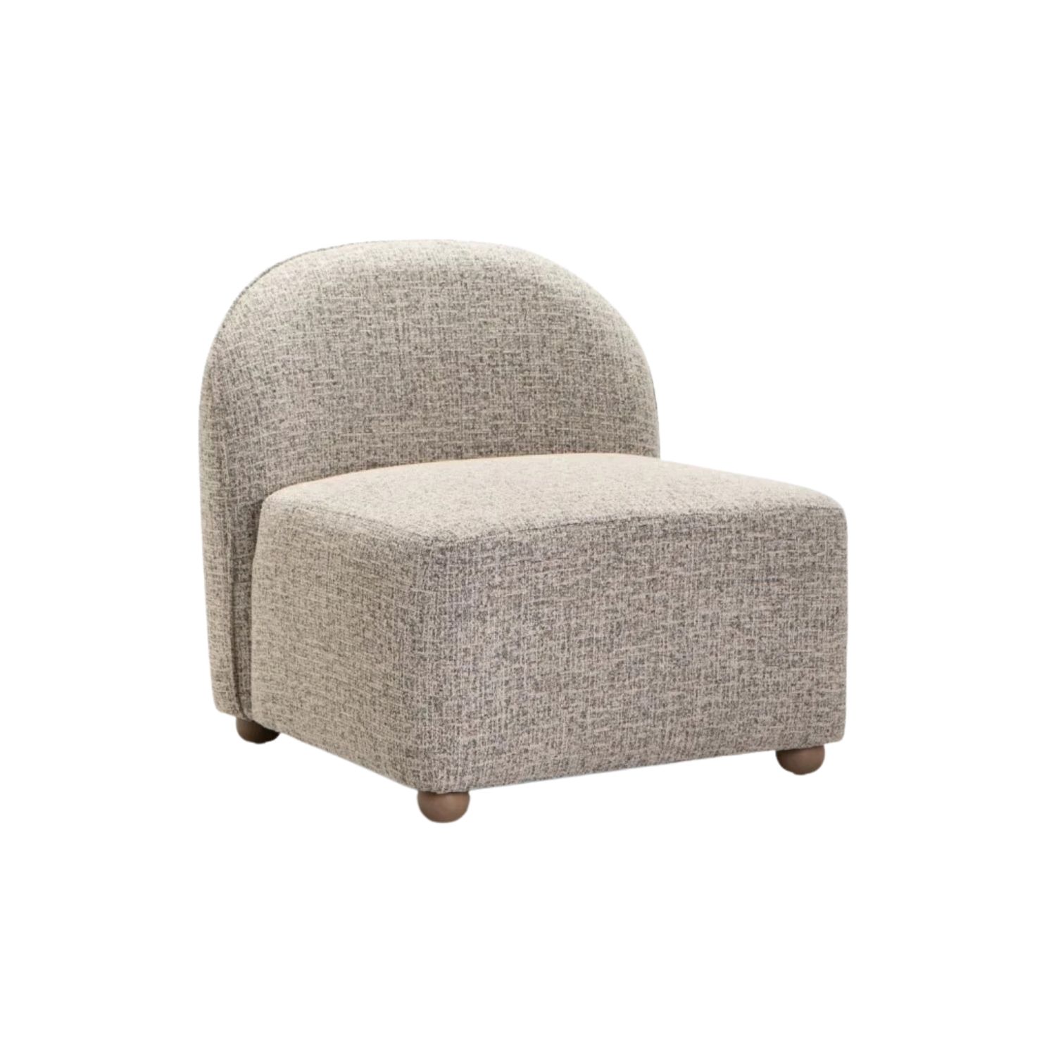 Textured Fabric Occasional Chair