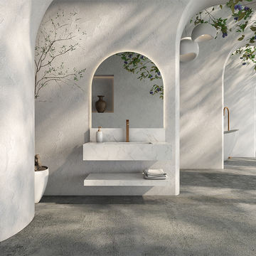 Milano Porcelain Bathroom Countertop-White