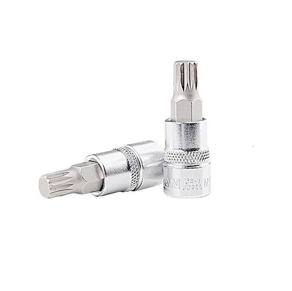 Fixman - 3/8" Dr.Bit Spline Socket M9 - 4 Pack