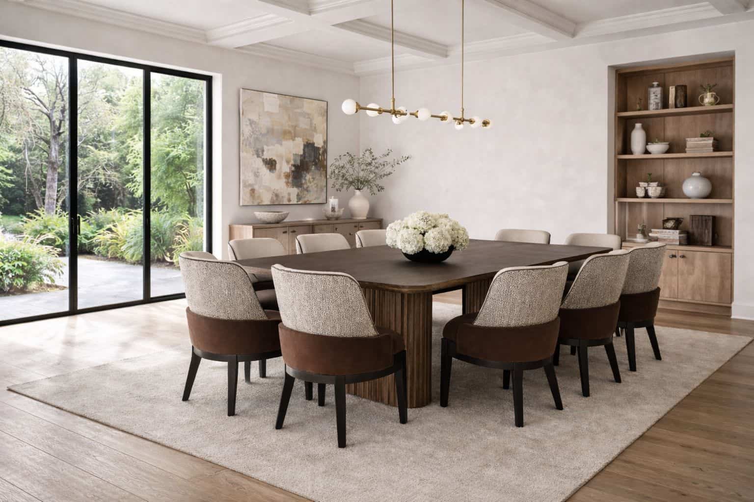Plush ”Winslow” Dining Set