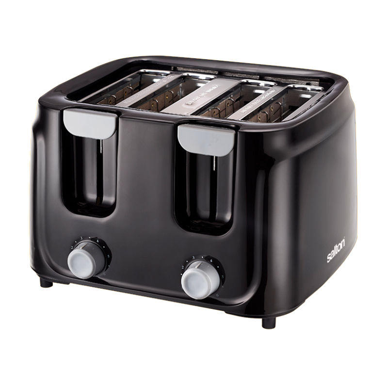 ST4S-00 SALTON COOL TOUCH 4 SLICE TOASTER - BLACK