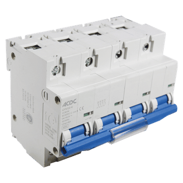 Circuit Breaker 4 Pole C-Curve 10KA 100A