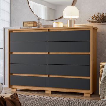 Duetto Chest Of Drawers Titanium