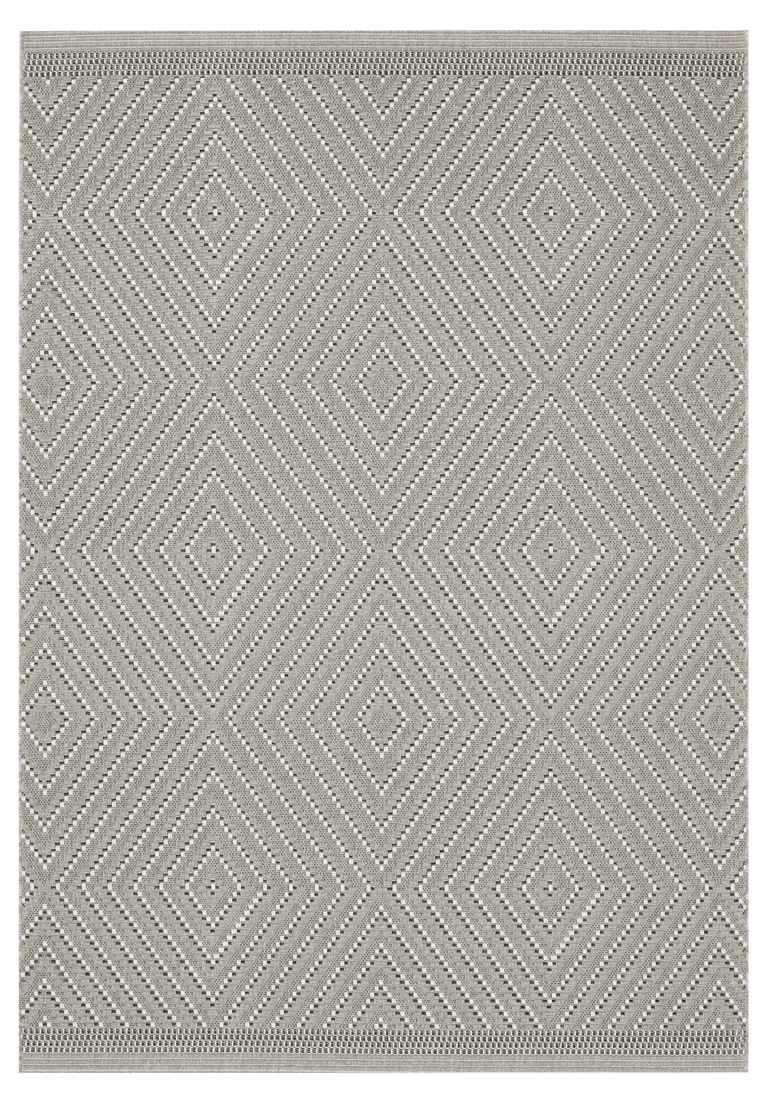 Rugs Original Patio Grace (120 x 170) Silver Diamond