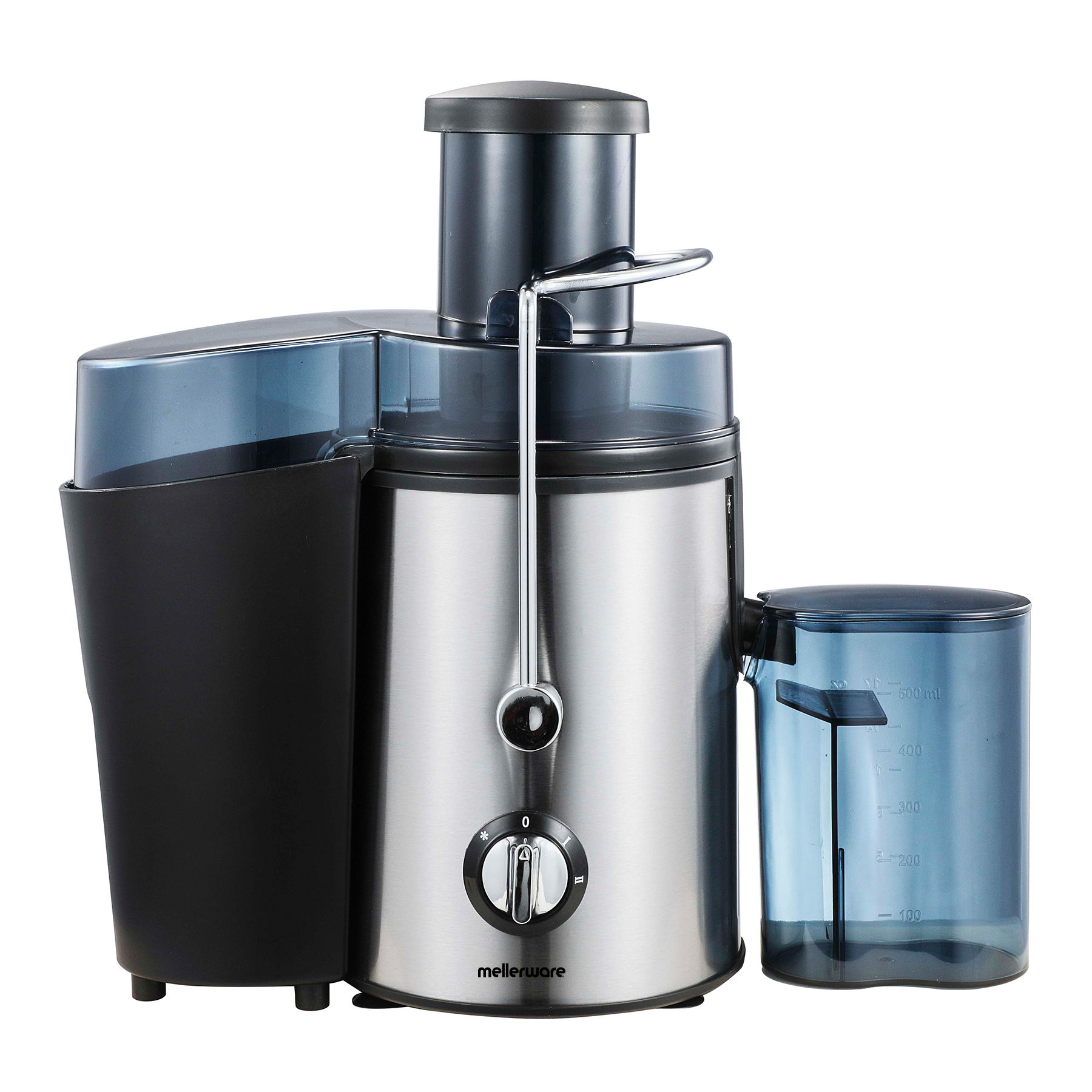 Mellerware Juice Extractor 2 Speed Stainless Steel Brushed 65mm 300W 