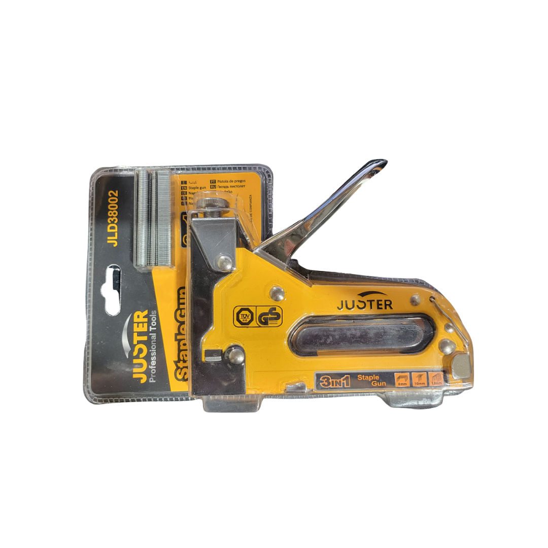Heavy Duty 3-in-1 Staple Gun - 8mm / 10mm / 12mm