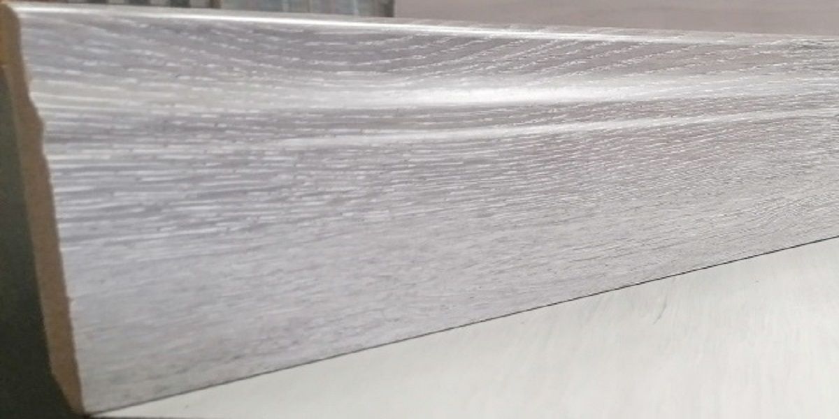 Skirting Boulder Oak MDF Gloss Finnish 100mm x 14mm x 2400mm