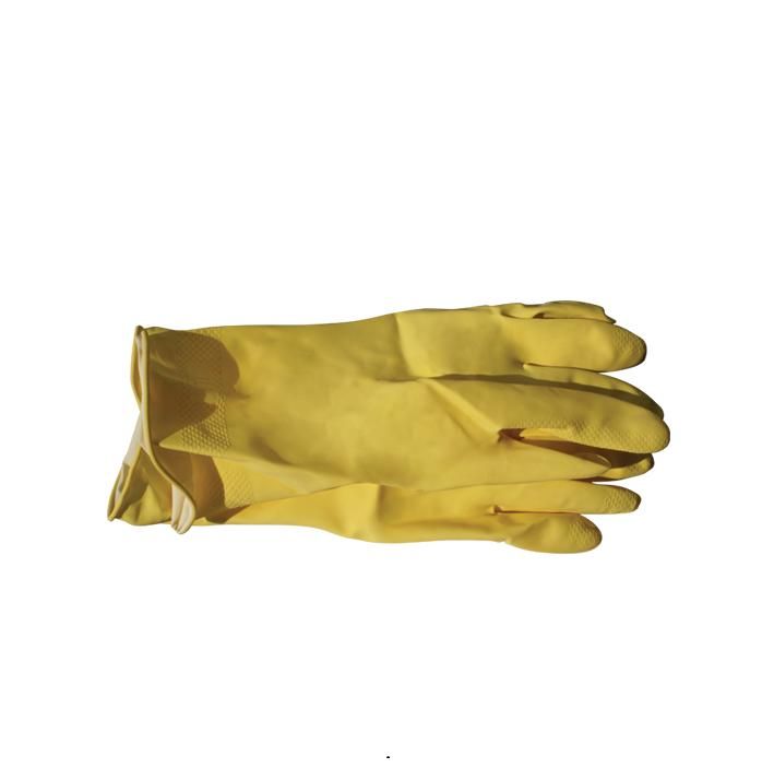 Glove Rubber H\Hold Flock Medium 200mm - 2 Pack