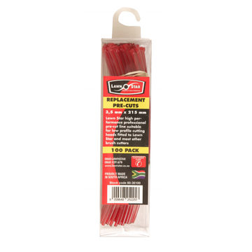Brush Cutter, Pre-cuts 3.5mm, Bulk-pack 20 x 100 pcs, LAWN STAR