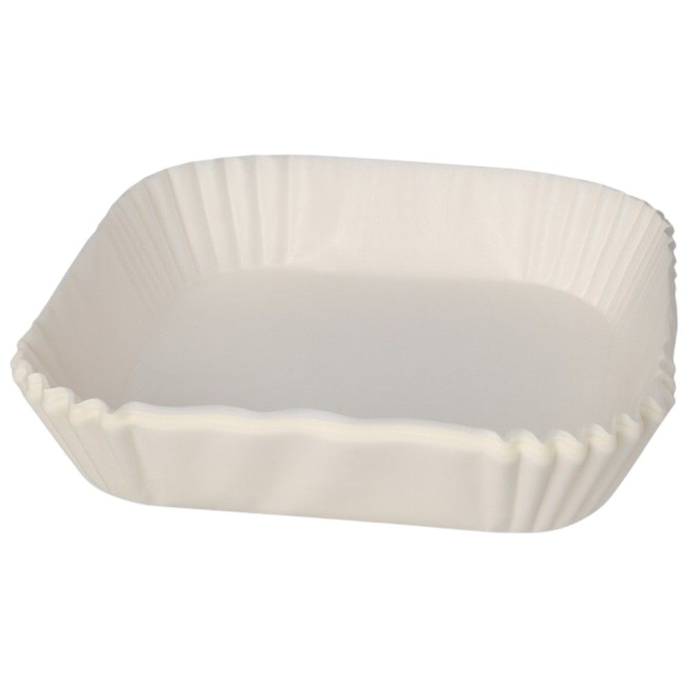 Air Fryer Paper Holder - White - 23cm - Pack of 50