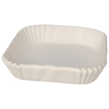 Air Fryer Paper Holder - White - 23cm - Pack of 50