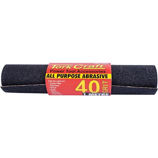 Floor Paper Roll 300mmx1M 40 Grit - 12 Pack