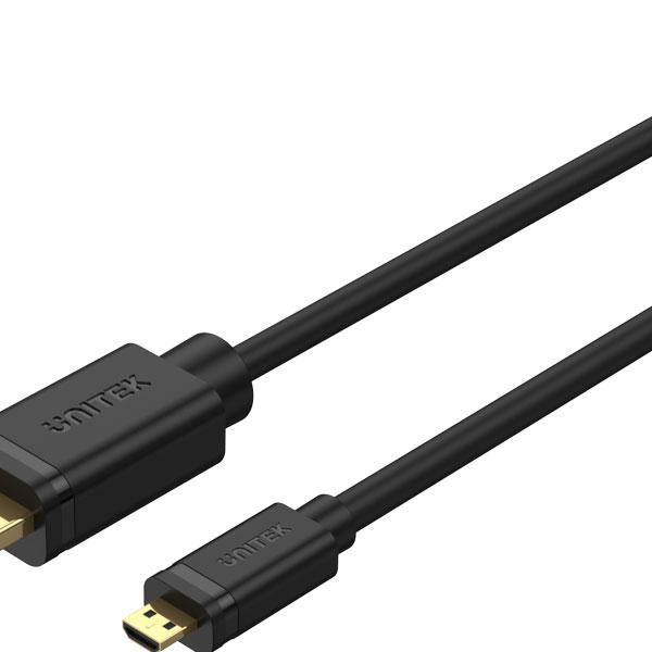 Unitek 2M 4K 60Hz Micro Hdmi To Hdmi2.0 Cable (Y-C182)