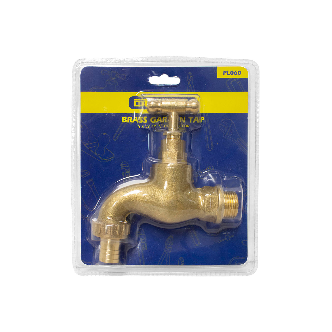 Dejuca - Garden Tap - Brass - Lp - 1/2 X 3/4 Inch - 1/2 Inch Conn. - 5 Pack