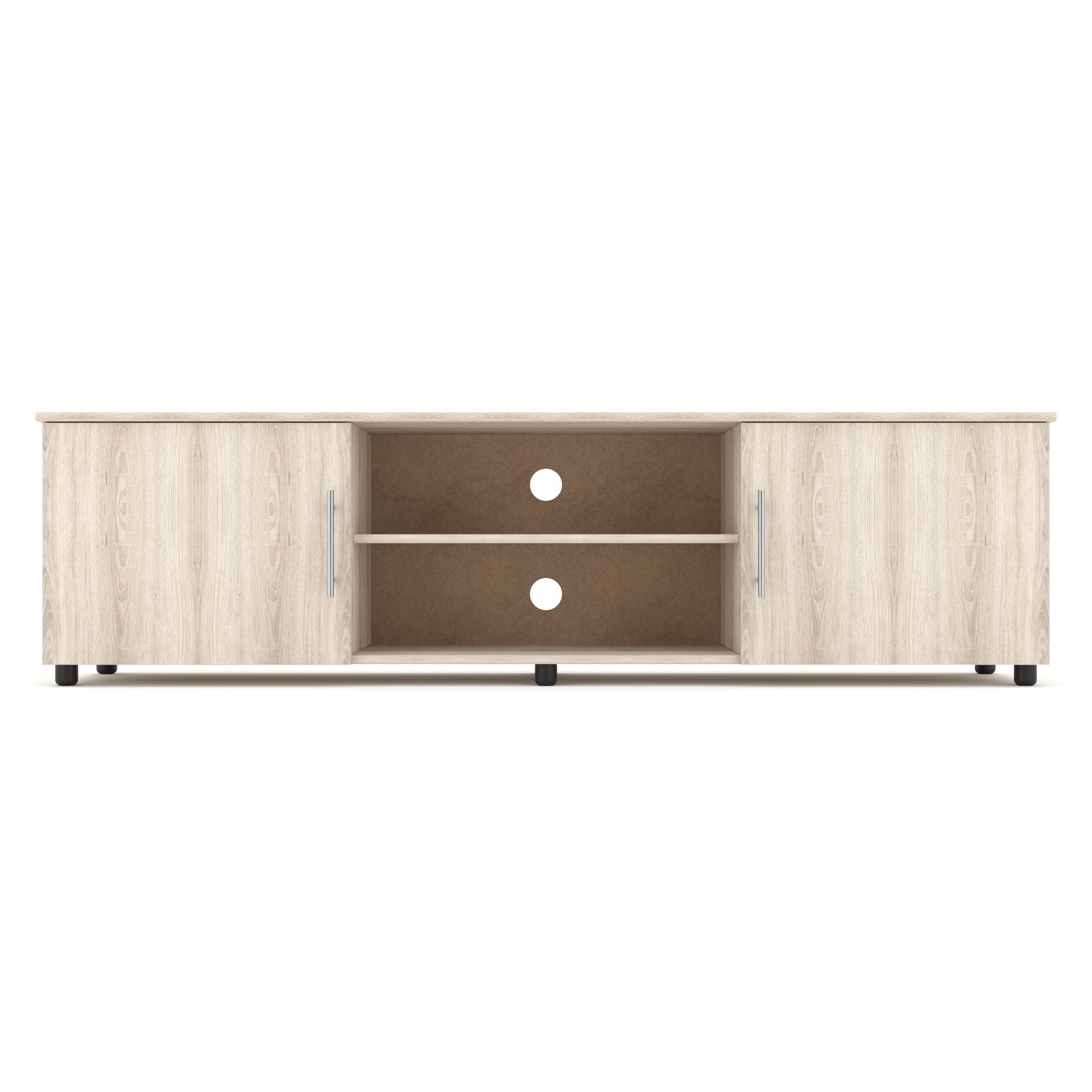 BAM! Oslo TV Stand 1800 - Esperanza Oak
