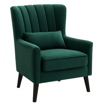Colin Arm Chair – Emerald Green Velvet