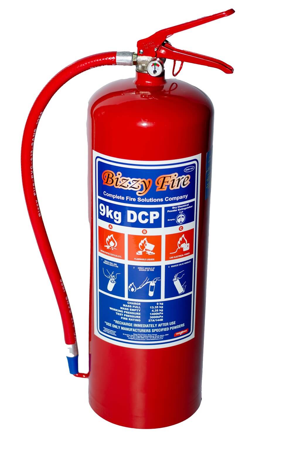9kgdcp fire extinguisher