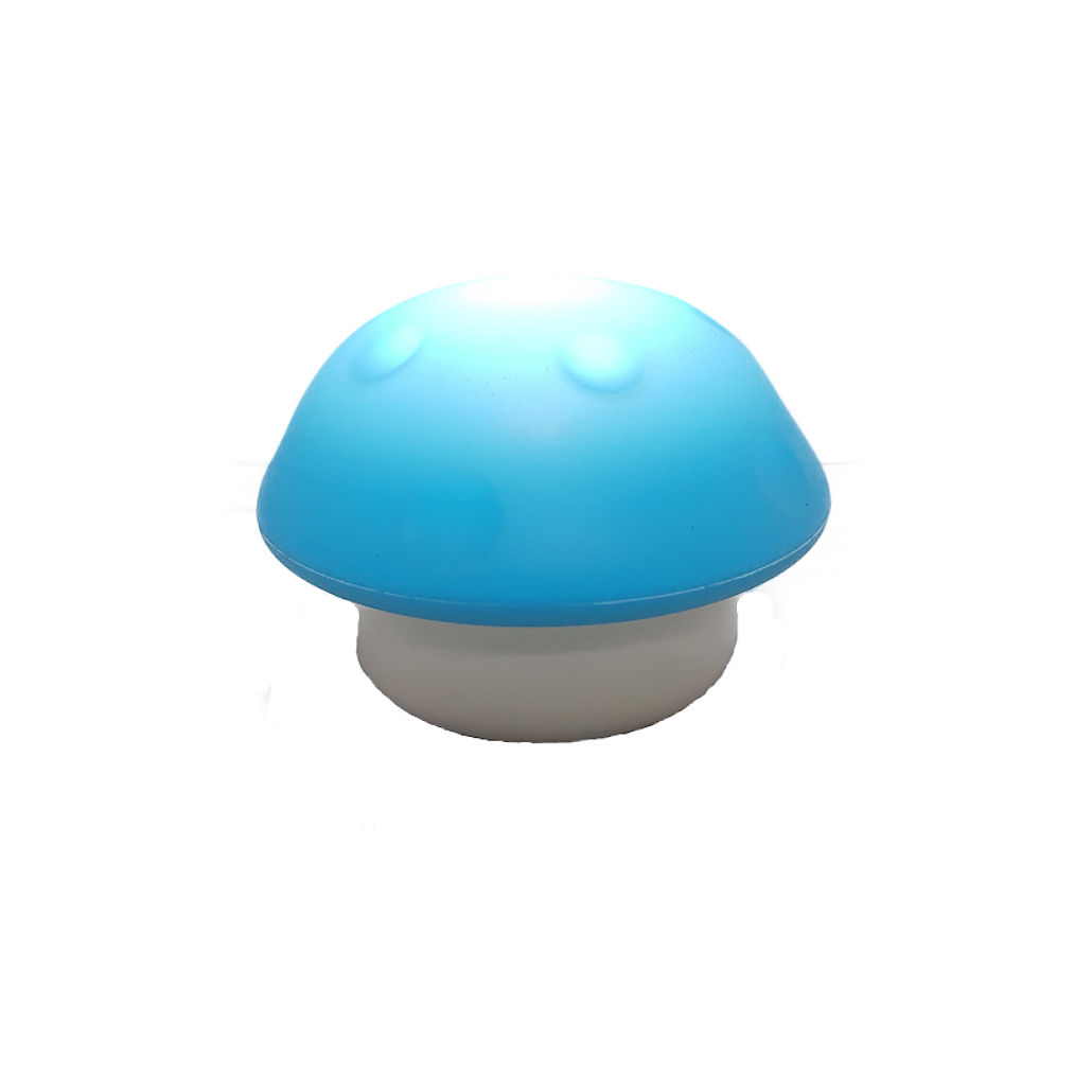 LED Mushroom Shaped Night Light - Blue
