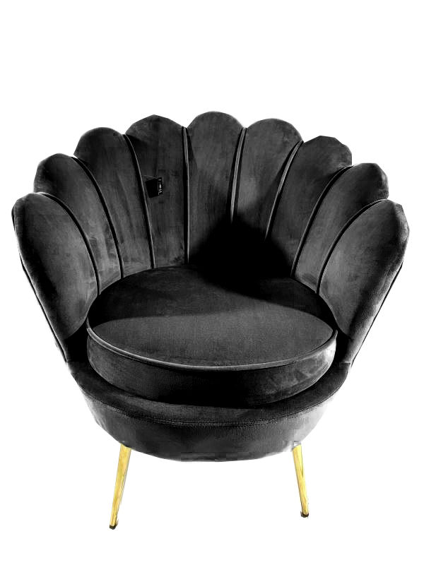 Tulip Sofa Chair Gold Legs