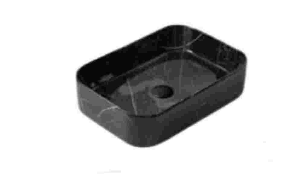 Counter top Ceramic Basin / table top  Marble - Black