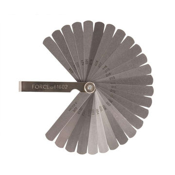 Force - 26 Blade Feeler Gauge 95mm 0.04mm - 0.63mm - 2 Pack