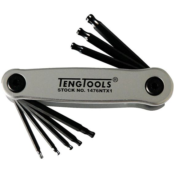 8PC Torx Key Set Ball Point