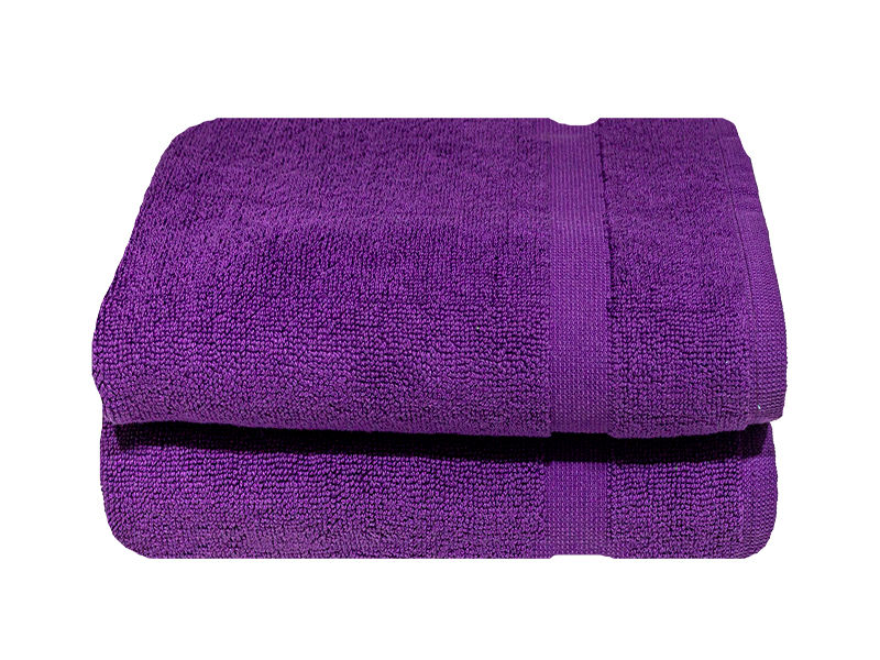 Bunty's Plush 750GSM - Bath Mat - 050x080cm - Royal Lilac(2pc Pack)