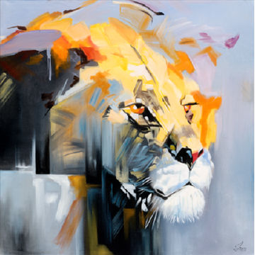 Paramount Mirrors & Prints - Canvas Art - Mufasa 900 x 900