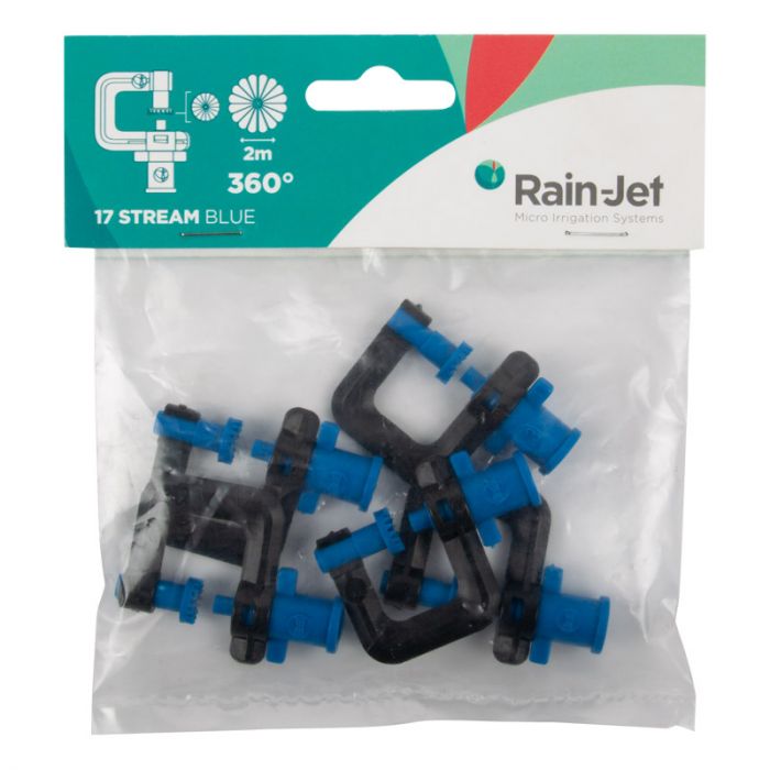 Bulk Pack 5 x Rainjet Micro Spreader Head - Blue - 5 Piece Per Pack