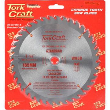 Blade Tct 185 X 40T 20/16 General Purpose Combination