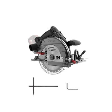 KRESS Circular Saw BL 185mm 20V TOOL ONLY
