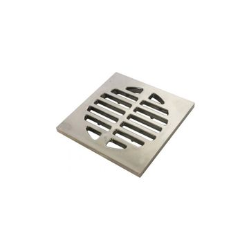 SHOWER GRID, SQUARE, CHROME PLATED, 75MM