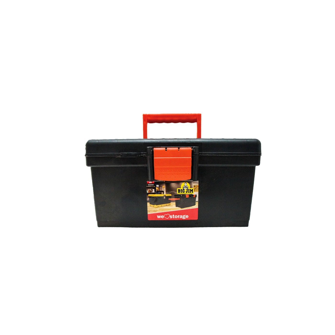 Big Jim - Tool Box - Basic - Pvc - Black - 420mm - 2 Pack