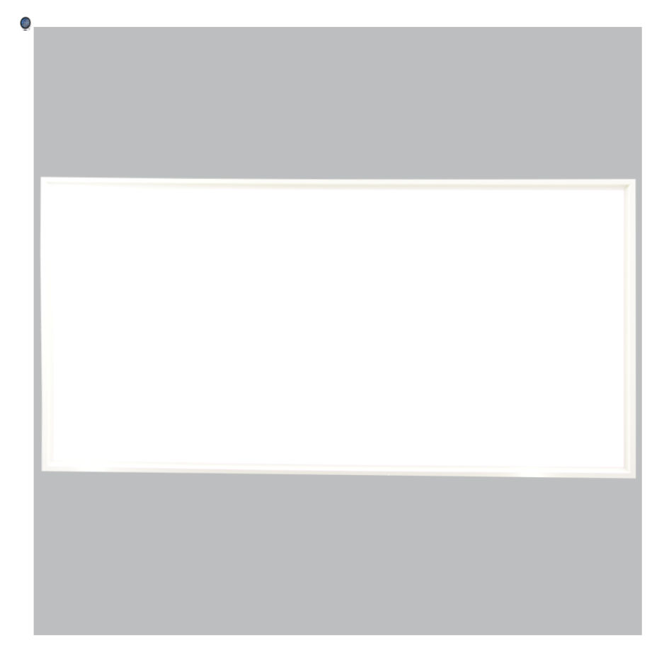 White Aluminium Base with Polycarbonate Cover