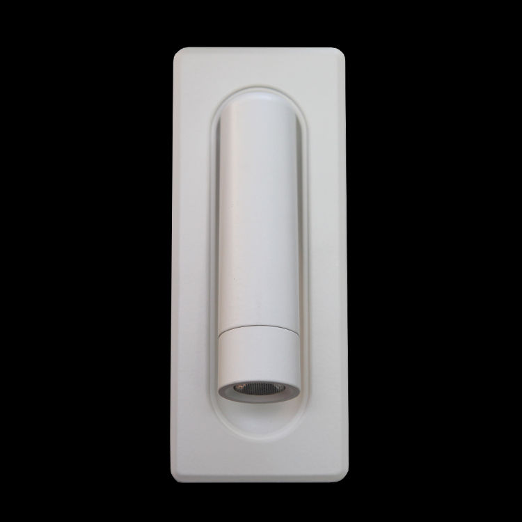 230v 3W LED Recessed Reading Light