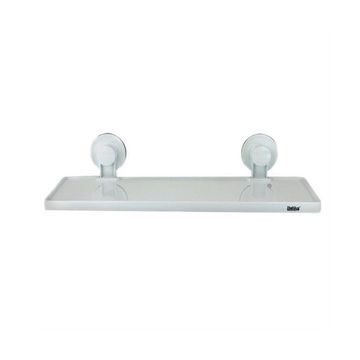 Bathlux Single Shelf With Suction Cup Retail Box No Warranty