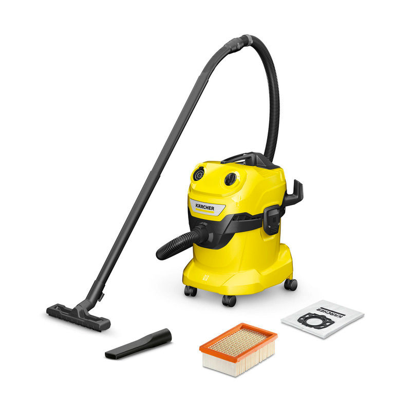 Kärcher WD 4 V-20/6/22 Wet & Dry Vacuum Cleaner 20L 1000W