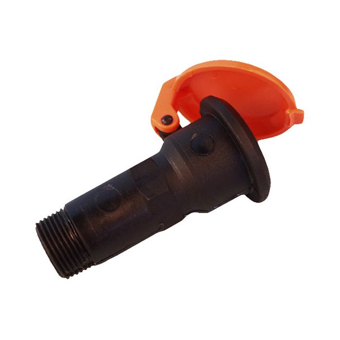 Pula Lipseal - Quick Coupling Valve - Black - 25mm - 20 Pack