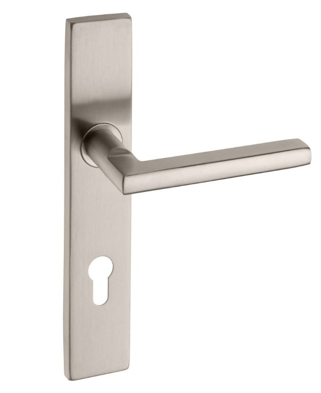 PELLO LEVER ON SQ PLATE KEY57MM SS
