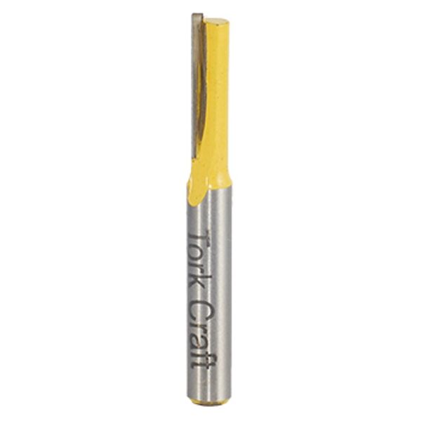 Router Bit Straight 6mm - 10 Pack