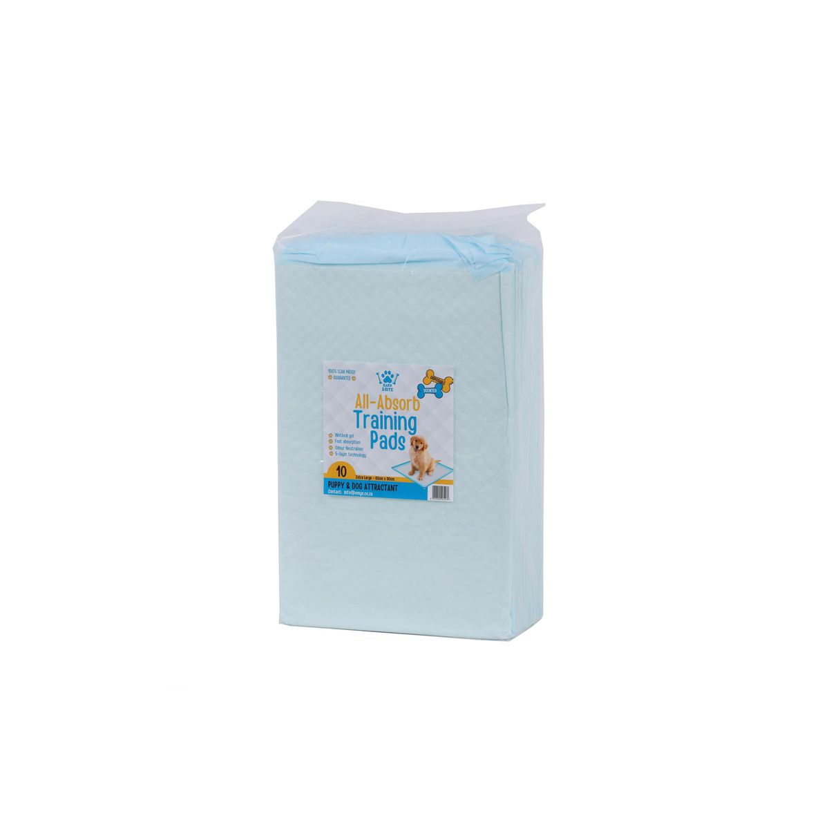 Bark & Bite Dog and Puppy Training Pads, Heavy Duty Absorbency With