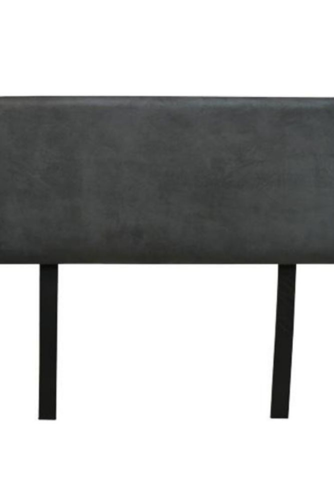 Three Quarter Upholstered Headboard 107cm – Freestanding Solid Wood Bedroom Headboard