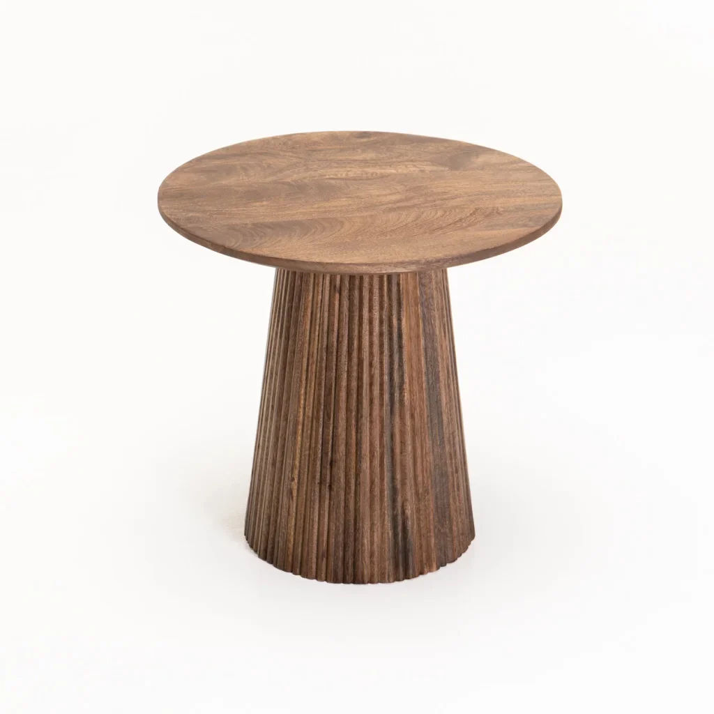 Vividitto - Agio 50cm Solid Wood Side Table