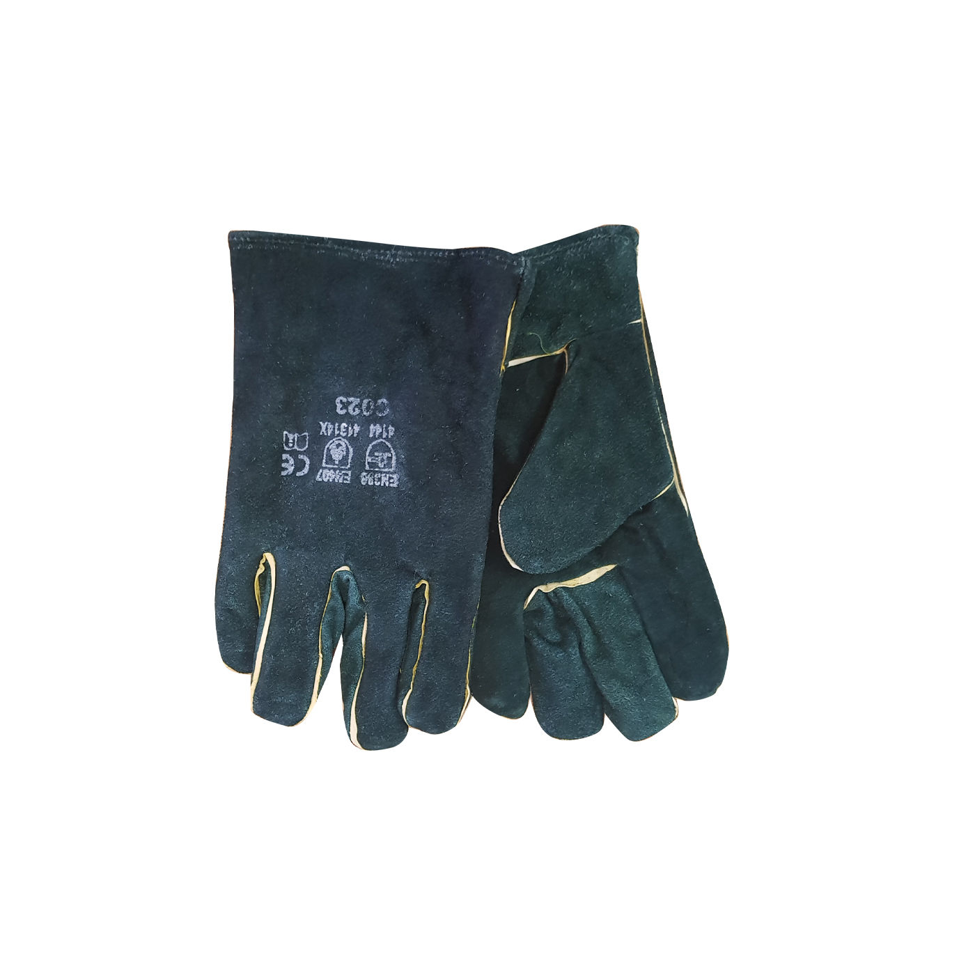Welding Glove - Leather - Open Cuff - 27cm - 4 Pack