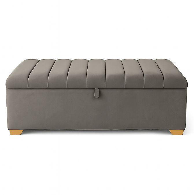 Spencer Storage Box Double/Large -Grey